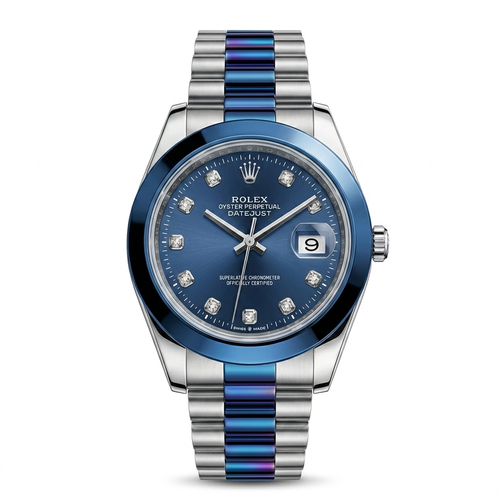 Rlx DateJust - Blue