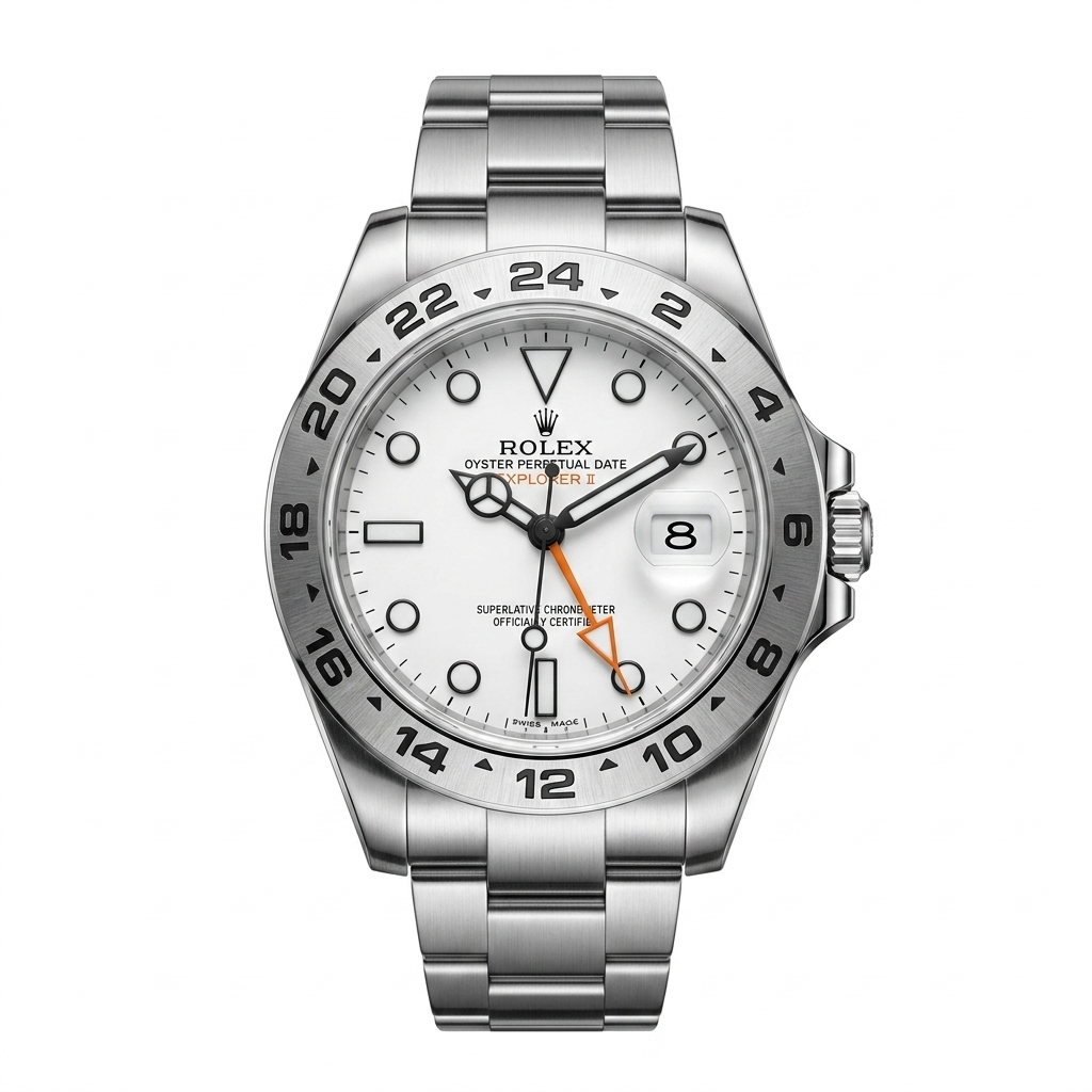 Rlx GMT Master - Silver Jubilee White