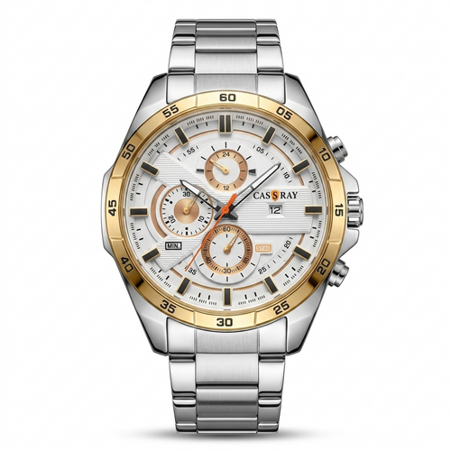 Cassray Rose Gold Stainless Steel Watch